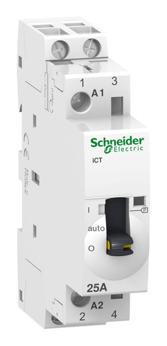 Модульный контактор Schneider Electric iCT 2P 25А 230/220В AC