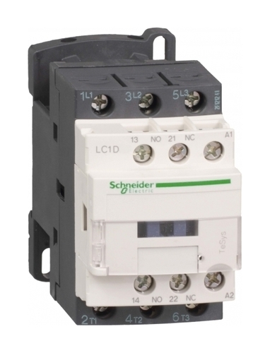 Контактор Schneider Electric TeSys LC1D 3P 9А 440/220В DC 4кВт