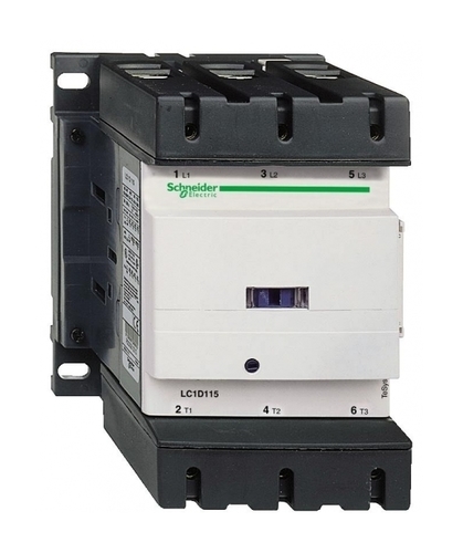 Контактор Schneider Electric TeSys LC1D 3P 115А 400/110В DC 55кВт