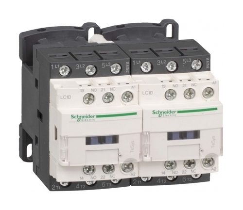 Реверсивный контактор Schneider Electric TeSys LC2D 3P 9А 400/42В AC 4кВт