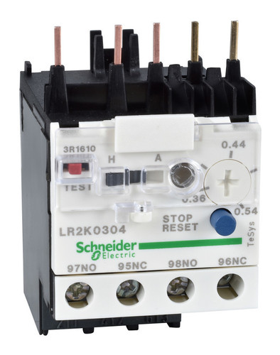 Реле перегрузки тепловое Schneider Electric TeSys K 0,36-0,54А, класс 10A