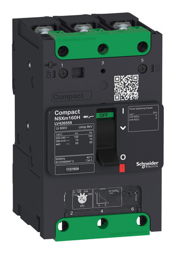 Силовой автомат Schneider Electric Compact NSXm, 70кА, 3P, 63А