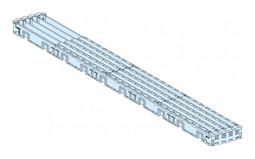 СИЛ.ШИНЫ POWERCLIP, 125 A, 3П, 750 ММ