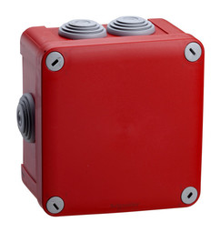 Коробка соединительная MUREVA 105x105x65 IP55 красная