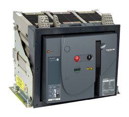 Воздушный автомат EasyPact MVS ET5S 4000А 3P, 65кА, электронный, стационарный, MVS40H3NF5L
