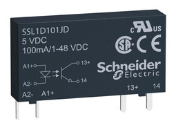 ТВЕРДОТЕЛЬНОЕ РЕЛЕ, 1 ФАЗА, 100мА SSL1D101ND