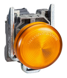 Лампа сигнальная Harmony, 22мм, 250В, AC, Оранжевый