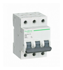 Автоматический выключатель Systeme Electric City9 Set 3P 10А (C) 4.5кА, C9F34310