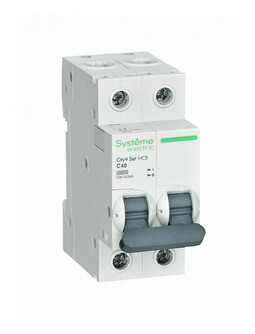 Автоматический выключатель Systeme Electric City9 Set 2P 40А (C) 4.5кА, C9F34240